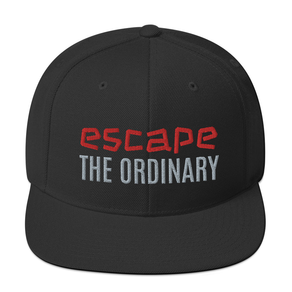 Escape The Ordinary Snapback Hat